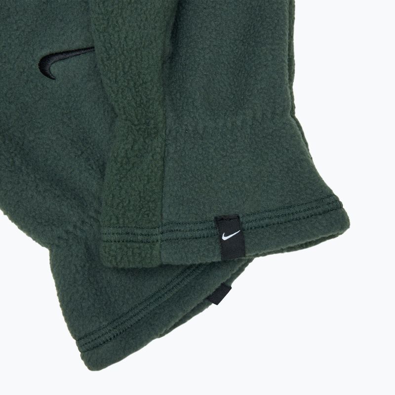 Dámske bežecké rukavice Nike One Therma-Fit Fleece vintage green/black 6