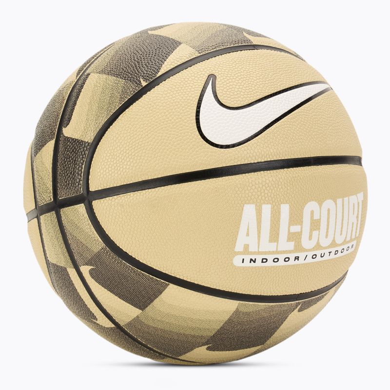 Basketbalová lopta Nike Everyday All Court 8P Graphic Deflated team gold/black/black/white veľ.  7 2