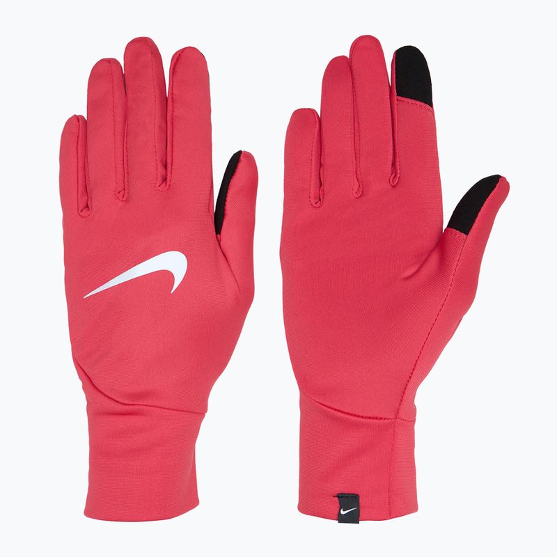 Dámske bežecké rukavice Nike Pacer Lightweight RG aster pink/aster pink/silver