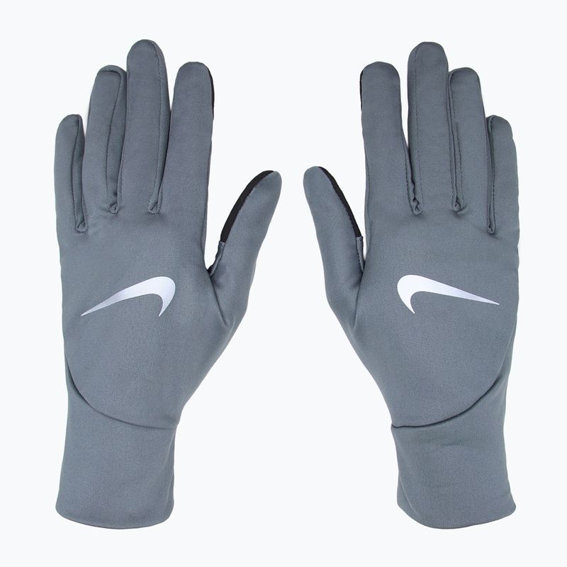 Pánske bežecké rukavice Nike Pacer Lightweight RG smoke grey/smoke grey/silver 2