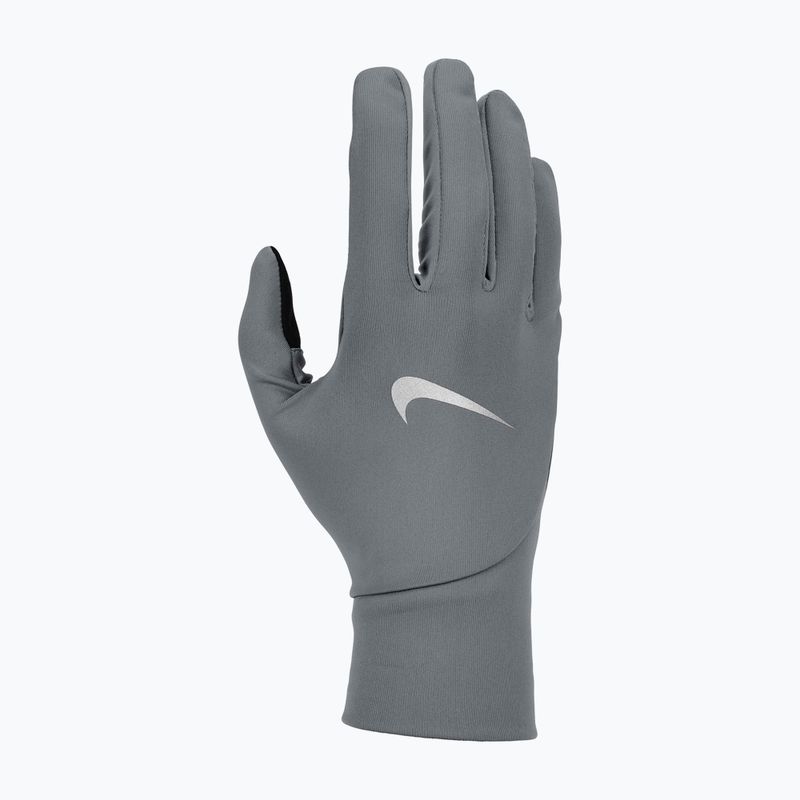 Pánske bežecké rukavice Nike Pacer Lightweight RG smoke grey/smoke grey/silver 6