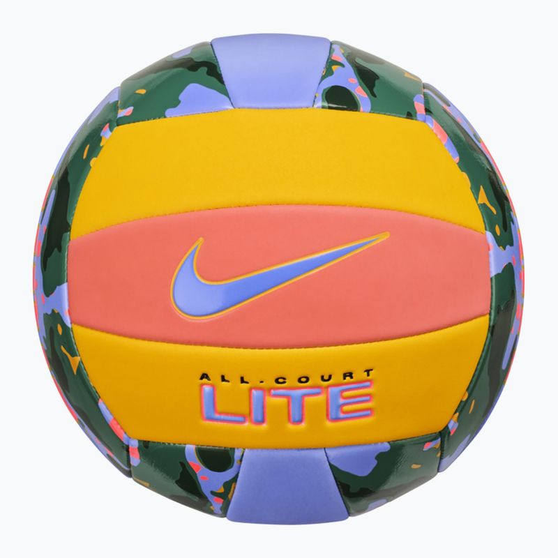 Nike All Court Lite Volejbal light wild mango/university gold/royal pulse veľkosť 5