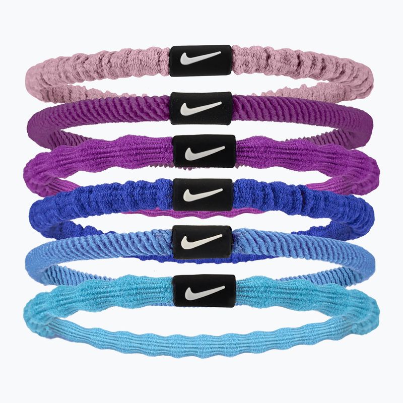 Gumičky do vlasov Nike Flex 6 ks elemental pink/bold berry/white
