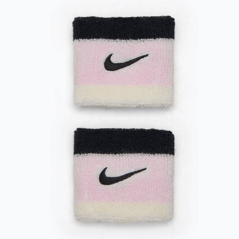 Náramky Nike Swoosh ružová pena/kokosové mlieko/čierna