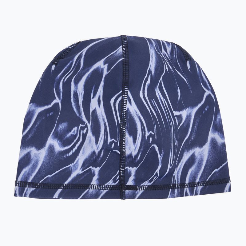 Čiapka Nike Dri-Fit Peak Uncuffed Beanie Printed blue void/silver 2