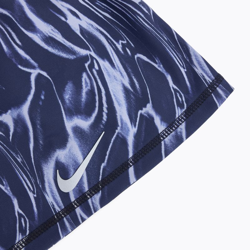 Čiapka Nike Dri-Fit Peak Uncuffed Beanie Printed blue void/silver 3