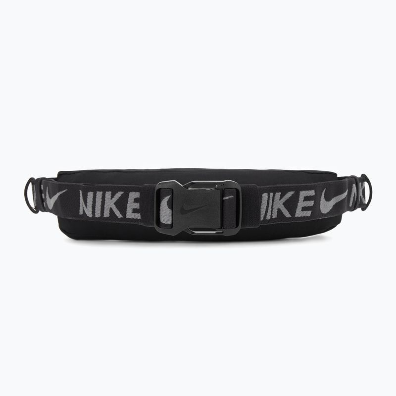 Bežecký opasok Nike Slim 4.0 black/black/silver 3