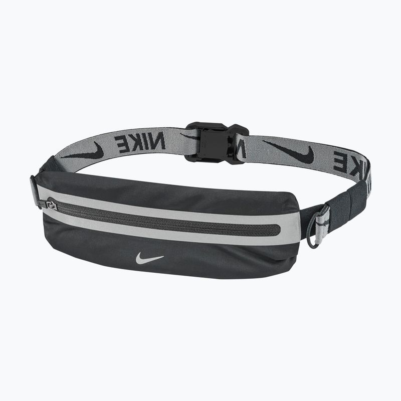Bežecký opasok Nike Slim 4.0 black/black/silver 6
