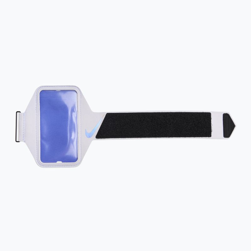 Bežecký náramok na telefon Nike Lean Arm Band Regular ghost/black/comet blue