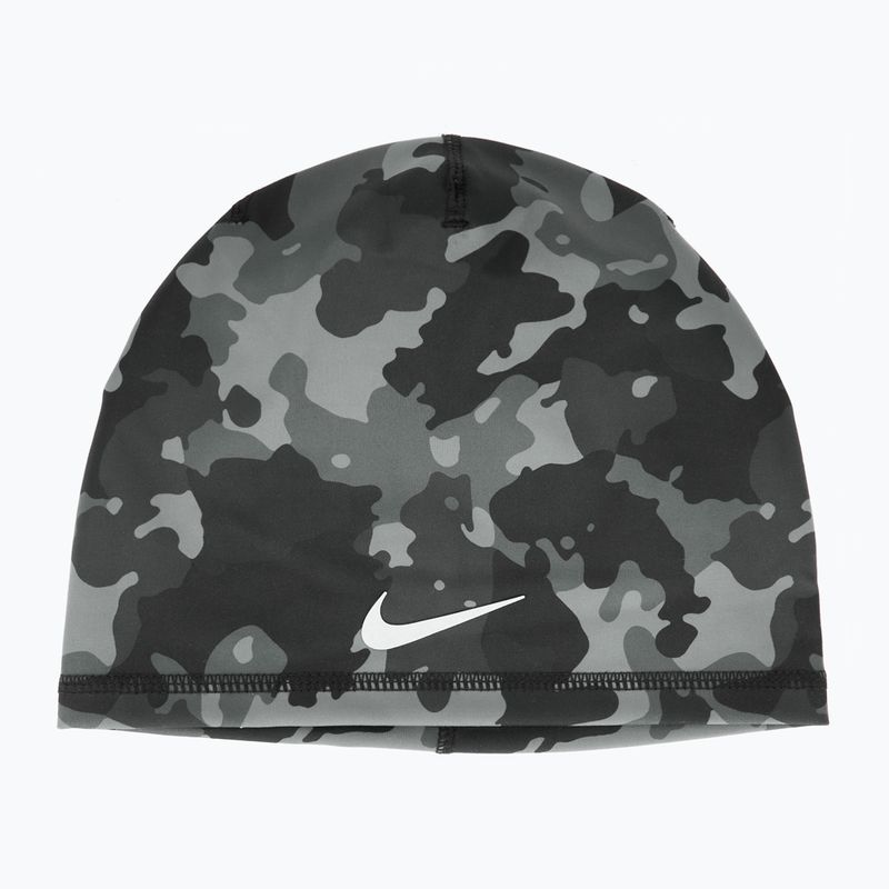 Čiapka Nike Dri-Fit Peak Uncuffed Beanie Printed smoke grey/silver