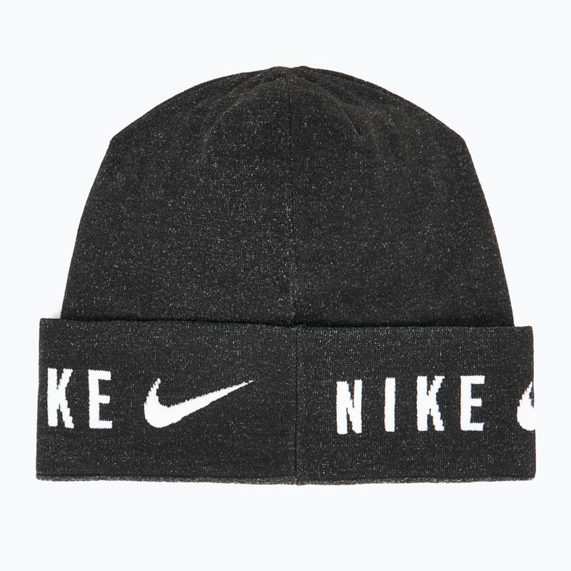 Čiapka Nike Dri-Fit Trail Knit Cuffed Beanie black/summit white 2