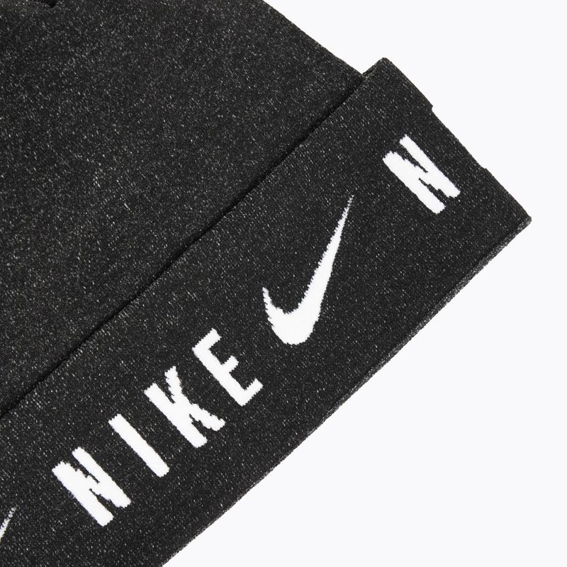Čiapka Nike Dri-Fit Trail Knit Cuffed Beanie black/summit white 3
