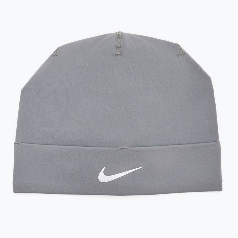 Čiapka Nike Dri-Fit Peak Uncuffed Beanie smoke grey/silver