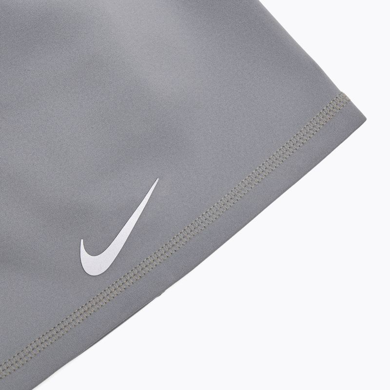 Čiapka Nike Dri-Fit Peak Uncuffed Beanie smoke grey/silver 3