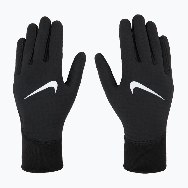 Pánske bežecké rukavice Nike Therma-Fit Pacer Sphere Midweight RG black/black/silver 2
