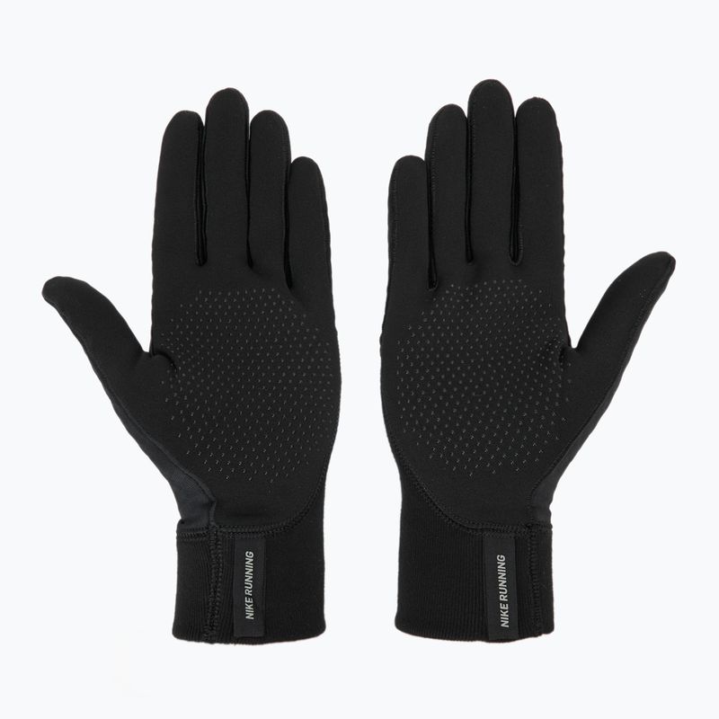Pánske bežecké rukavice Nike Therma-Fit Pacer Sphere Midweight RG black/black/silver 3