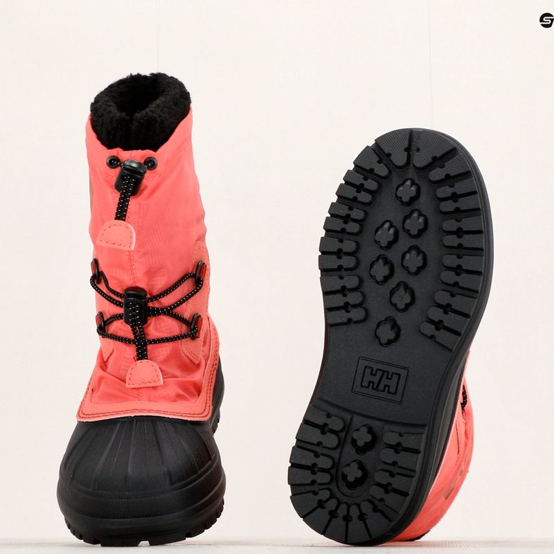 Helly Hansen JK Varanger Zateplené detské snehové topánky sunset pink 15