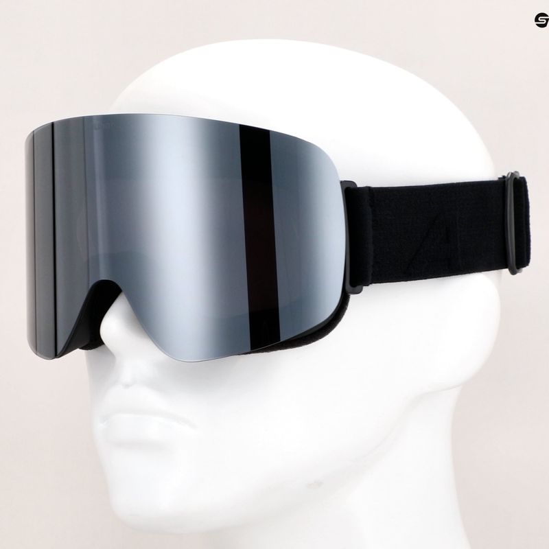 Lyžiarske okuliare Alpina Penken S3 black matt/black mirror 5