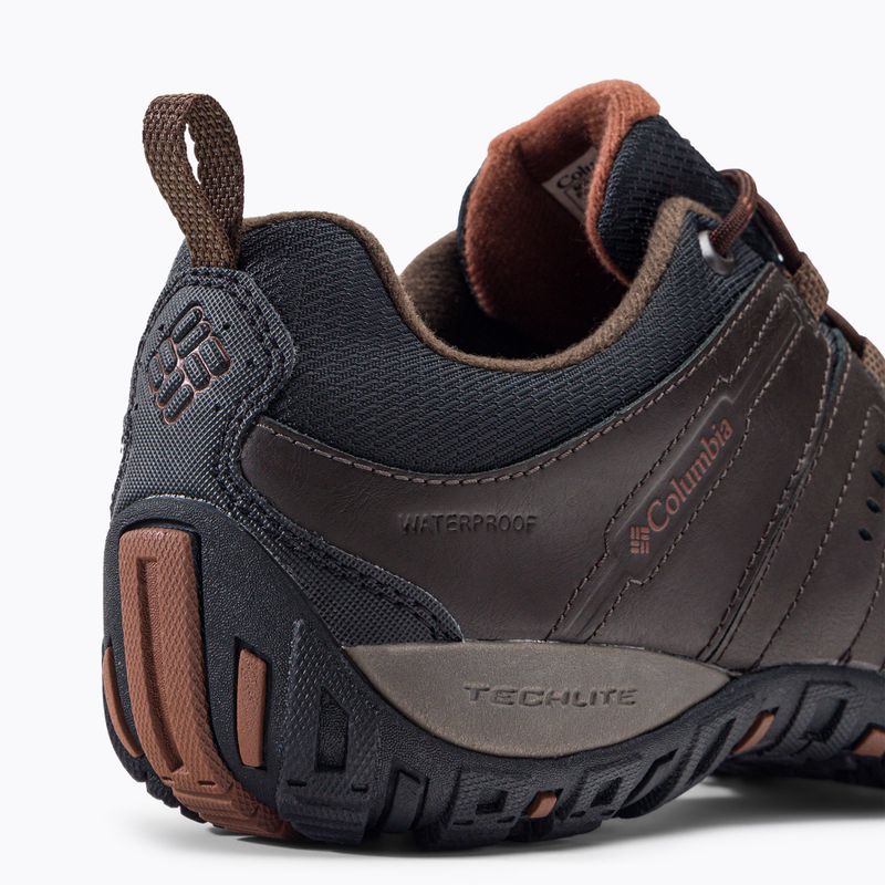 Columbia Woodburn II Waterproof pánske trekové topánky brown 1553001 10