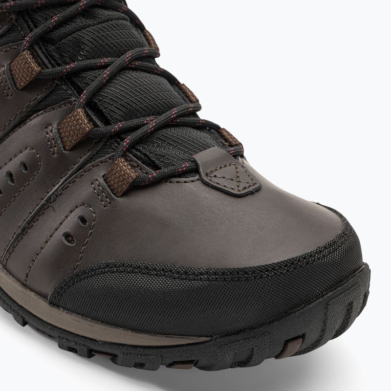 Columbia Woodburn II Chukka WP Omni-Heat pánske trekové topánky cordovan/garnet red 7