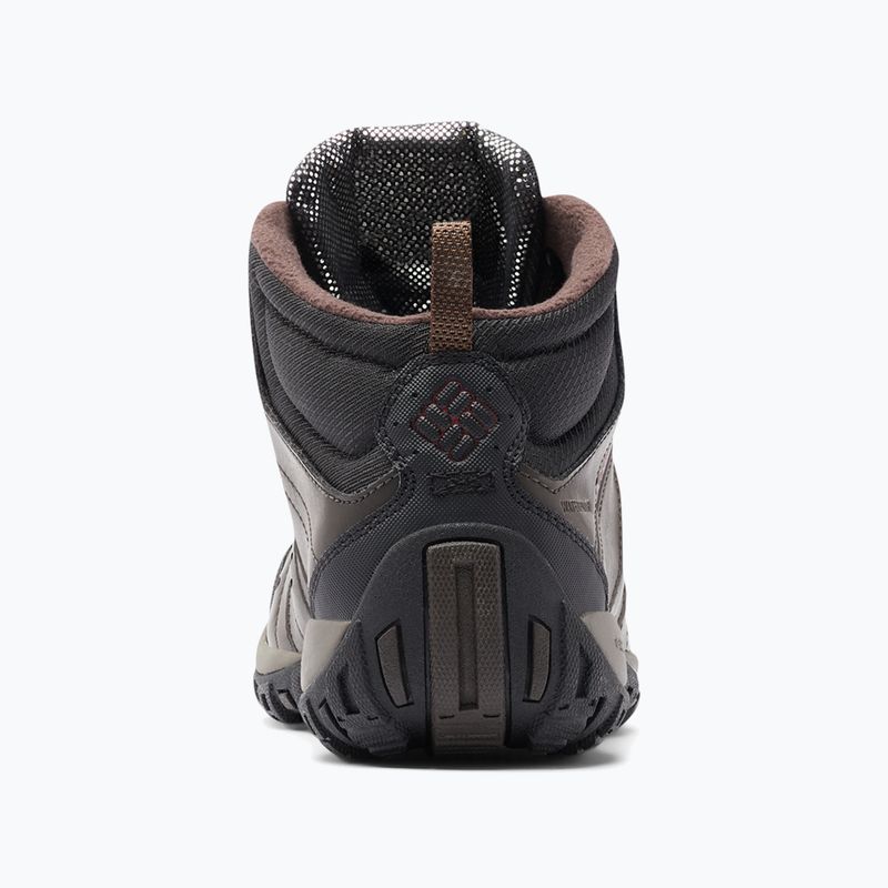 Columbia Woodburn II Chukka WP Omni-Heat pánske trekové topánky cordovan/garnet red 15
