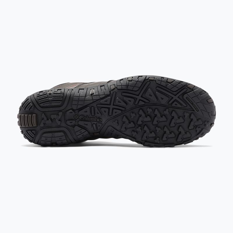Columbia Woodburn II Chukka WP Omni-Heat pánske trekové topánky cordovan/garnet red 17