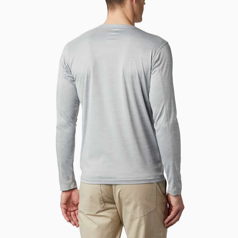 Trekkingové tričko s dlhým rukávom Columbia Zero Rules  grey heather 2