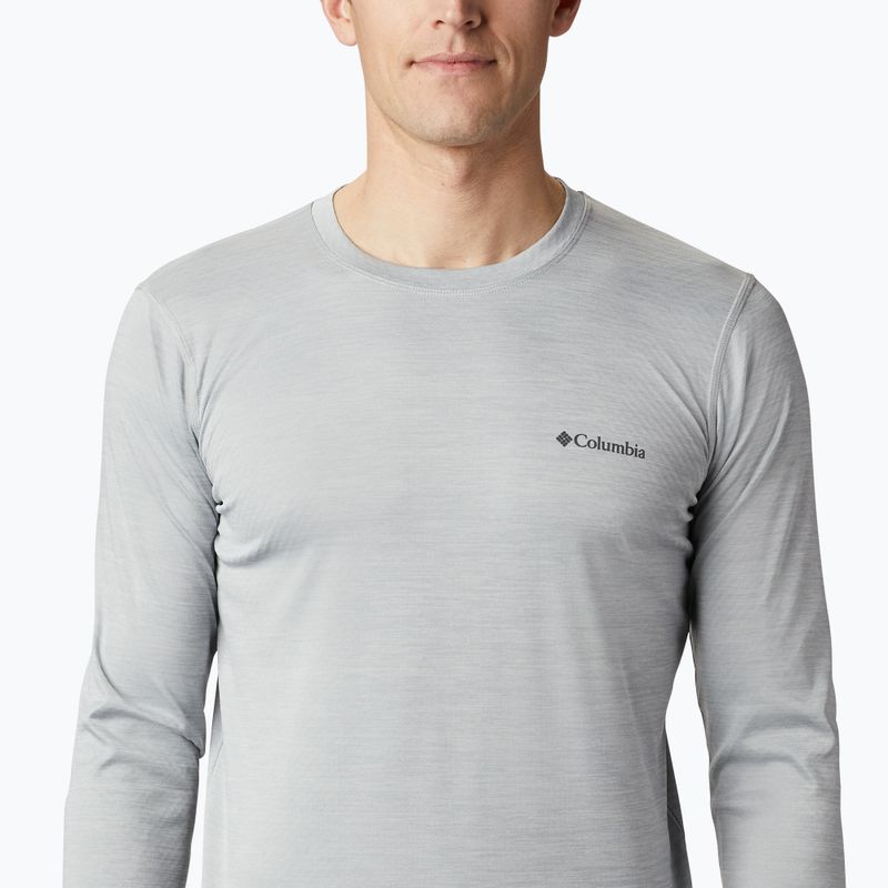 Trekkingové tričko s dlhým rukávom Columbia Zero Rules  grey heather 4