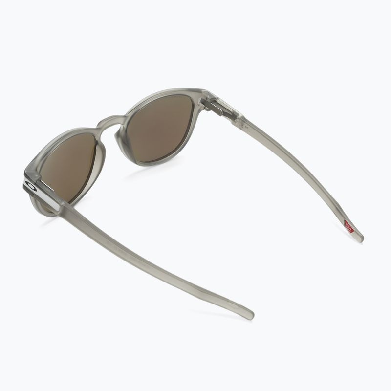 Slnečné okuliare Oakley Latch matte grey ink/prizm sapphire polarized 2