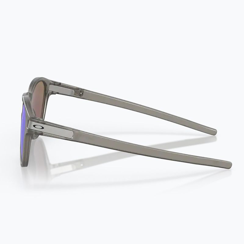 Slnečné okuliare Oakley Latch matte grey ink/prizm sapphire polarized 8