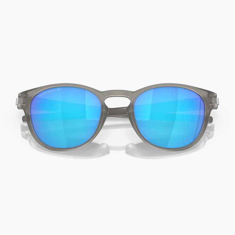 Slnečné okuliare Oakley Latch matte grey ink/prizm sapphire polarized 10