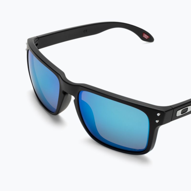 Slnečné okuliare Oakley Holbrook matte black/prizm sapphire polarized 5