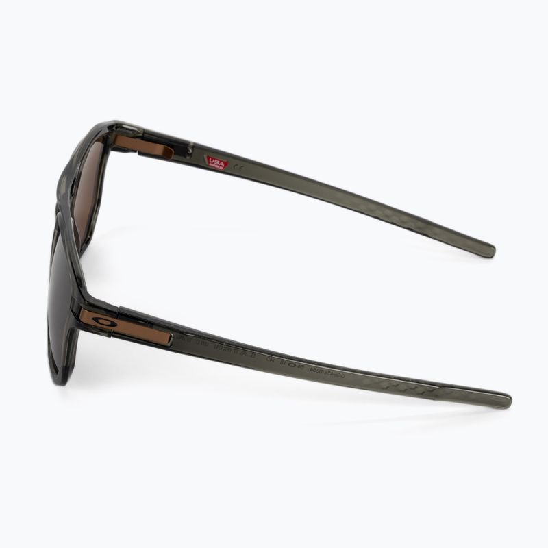 Slnečné okuliare Oakley Latch Beta brown/green 0OO9436 4