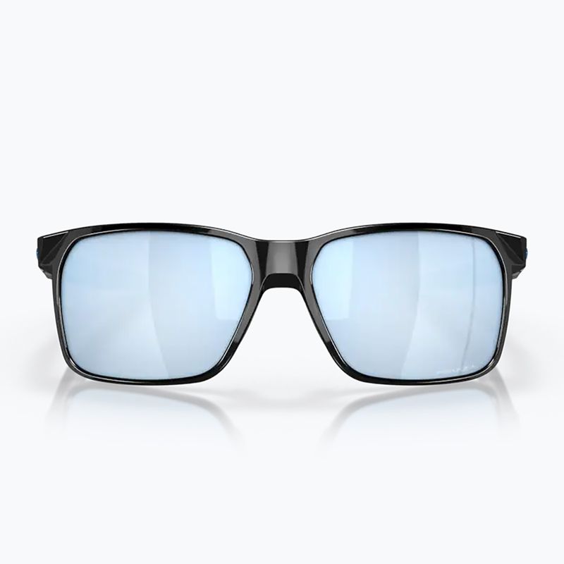 Slnečné okuliare Oakley Portal X leštená čierna/prizm deep water polarizované 7