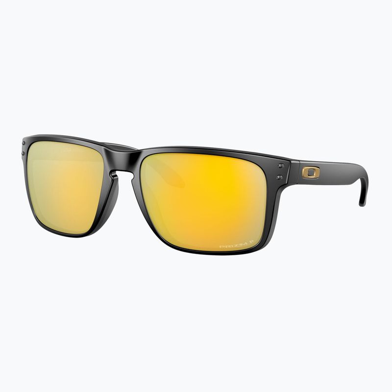 Slnečné okuliare Oakley Holbrook XL matte black/prizm 24k polarized 5