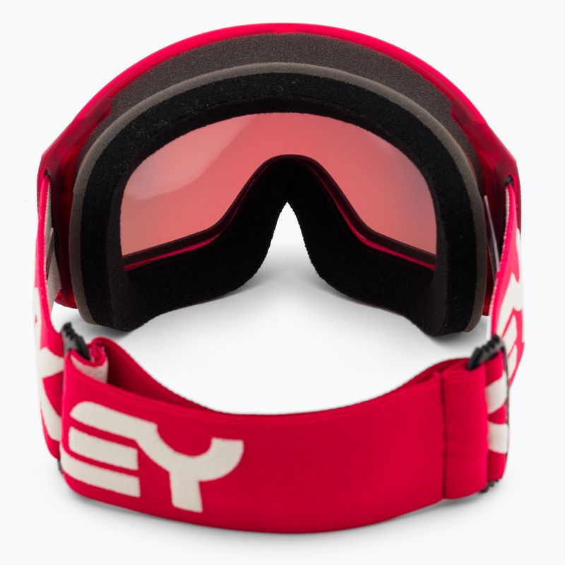 Lyžiarske okuliare Oakley Flight Tracker červené OO7104-43 3