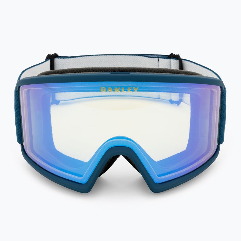 Lyžiarske okuliare Oakley Target Line poseidon/hi yellow 2