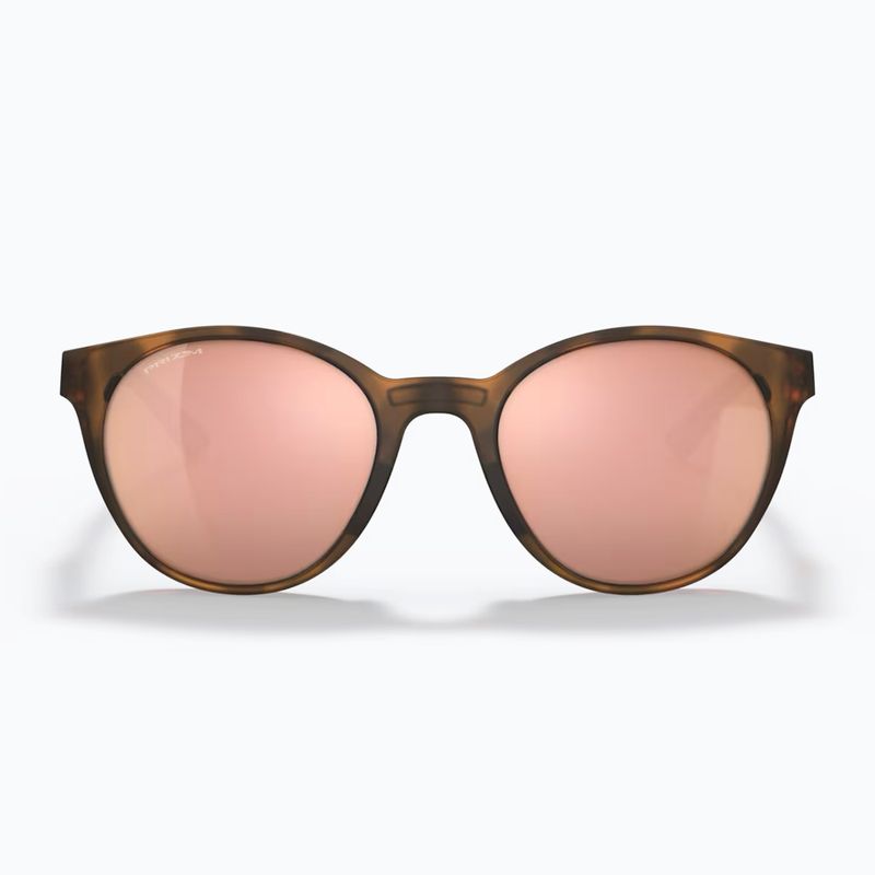 Slnečné okuliare Oakley Spindrift matná hnedá korytnačka/prizmové ružové zlato 2