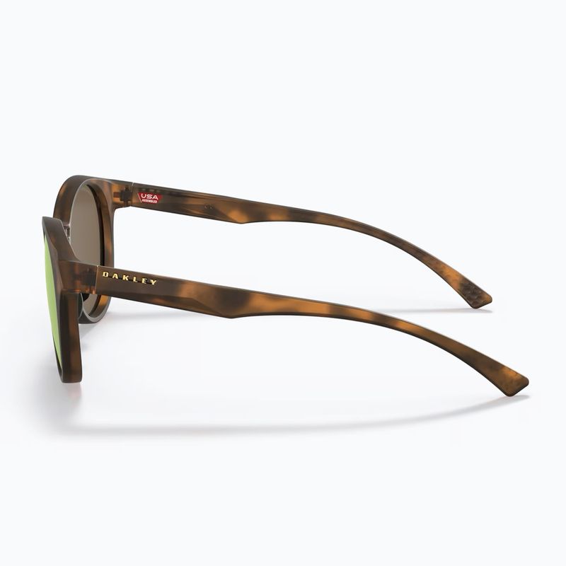 Slnečné okuliare Oakley Spindrift matná hnedá korytnačka/prizmové ružové zlato 3