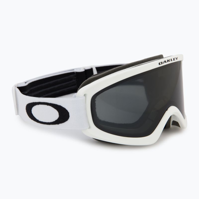 Lyžiarske okuliare Oakley O-Frame 2.0 Pro S matne biele/tmavo šedé