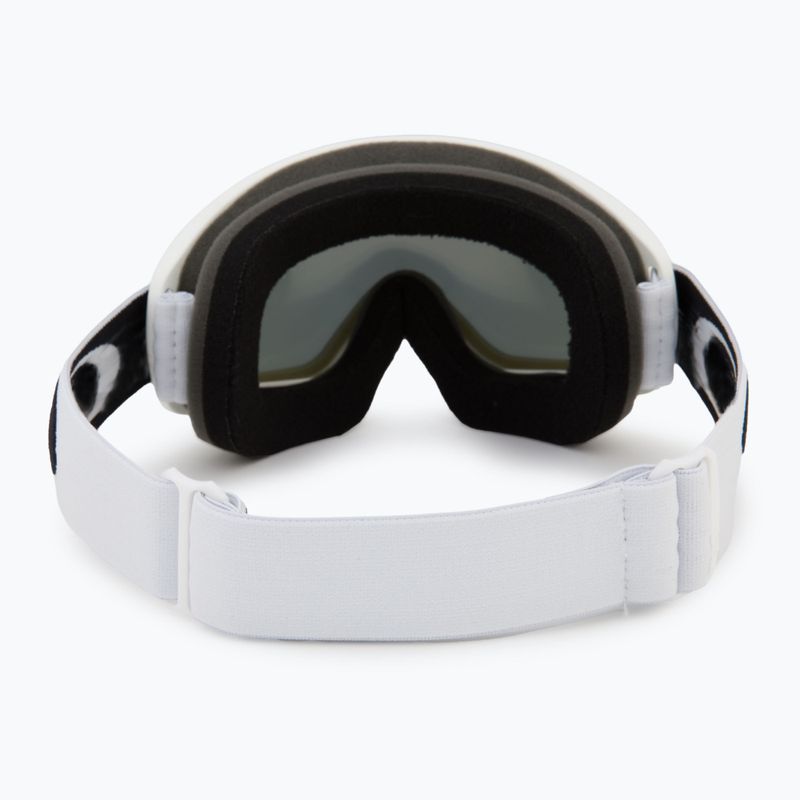 Lyžiarske okuliare Oakley O-Frame 2.0 Pro S matne biele/tmavo šedé 3