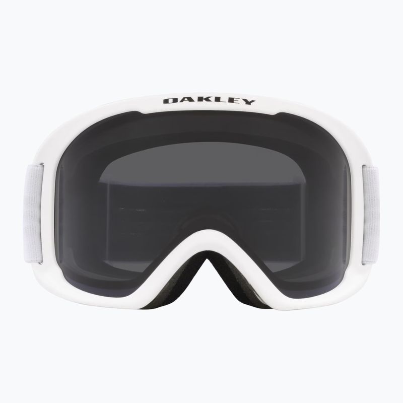 Lyžiarske okuliare Oakley O-Frame 2.0 Pro L matne biele/tmavosivé 5