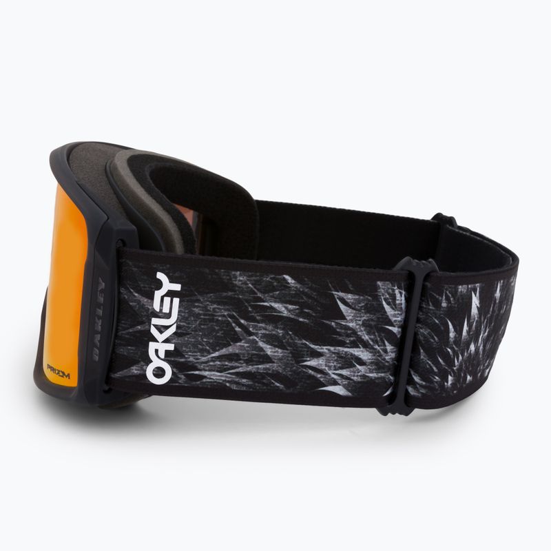 Lyžiarske okuliare Oakley Line Miner L červené OO7070-B4 4