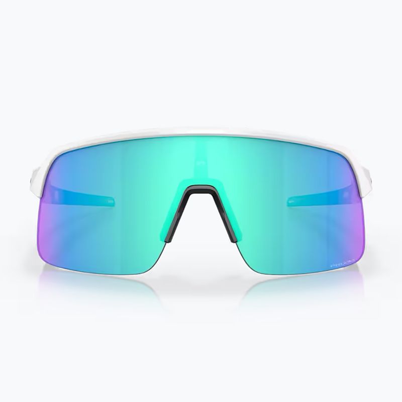 Slnečné okuliare Oakley Sutro Lite matne biele/prizmové zafírové 2