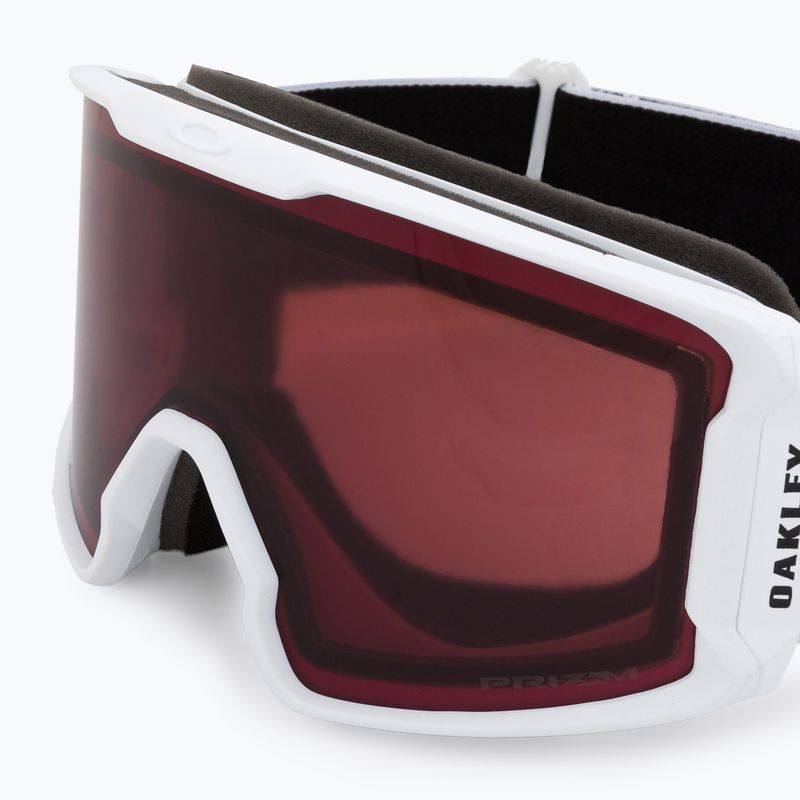 Lyžiarske okuliare Oakley Line Miner L hnedé OO7070-B9 5
