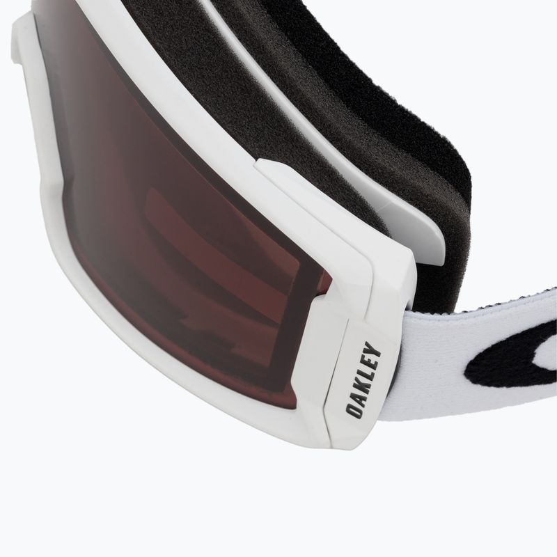 Lyžiarske okuliare Oakley Line Miner M hnedé OO7093-65 5