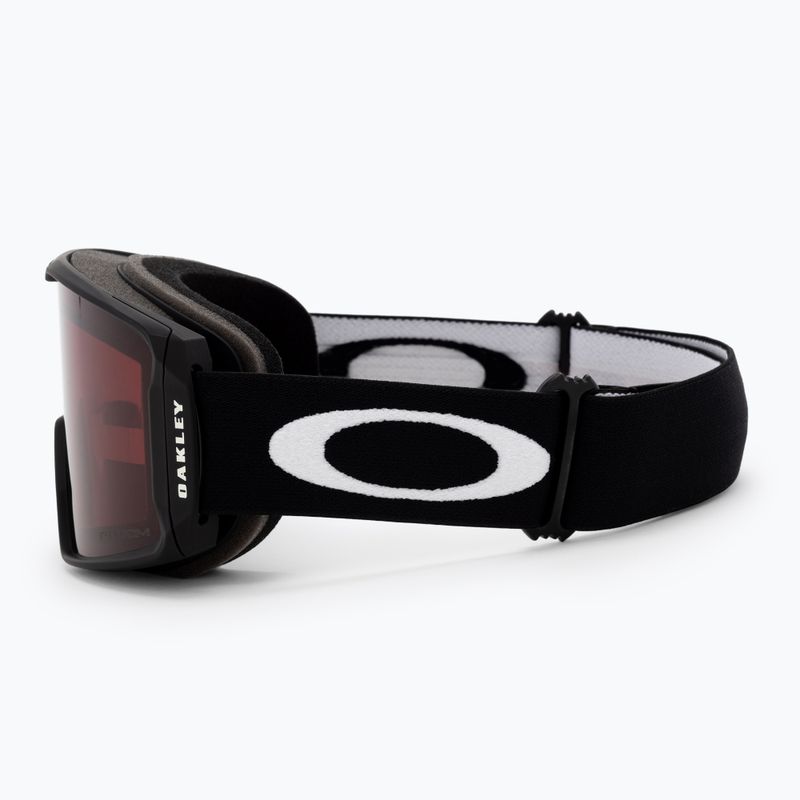 Lyžiarske okuliare Oakley Line Miner M hnedé OO7093-64 4
