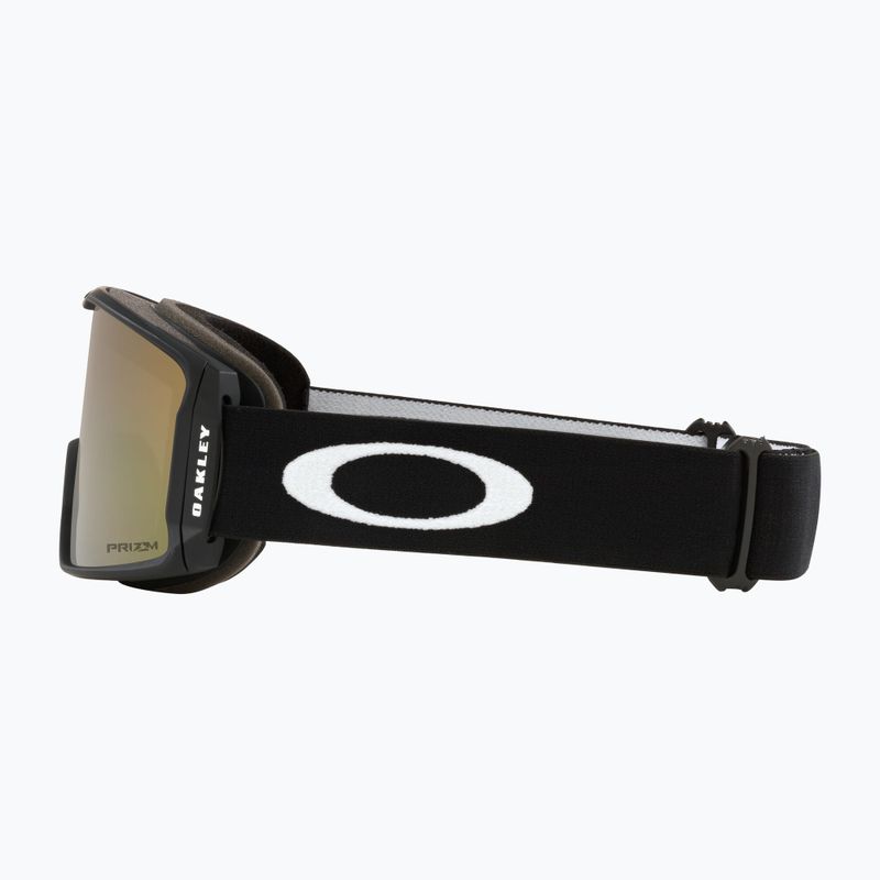 Lyžiarske okuliare Oakley Line Miner matte black/prizm sage gold 5