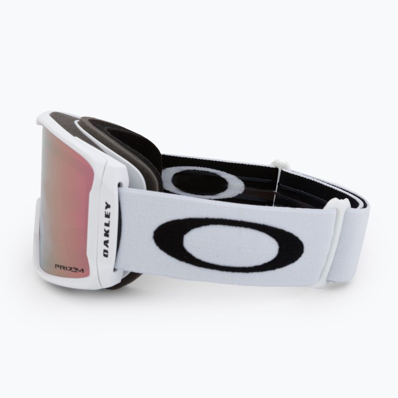 Lyžiarske okuliare Oakley Line Miner M rose gold OO7093-70 4