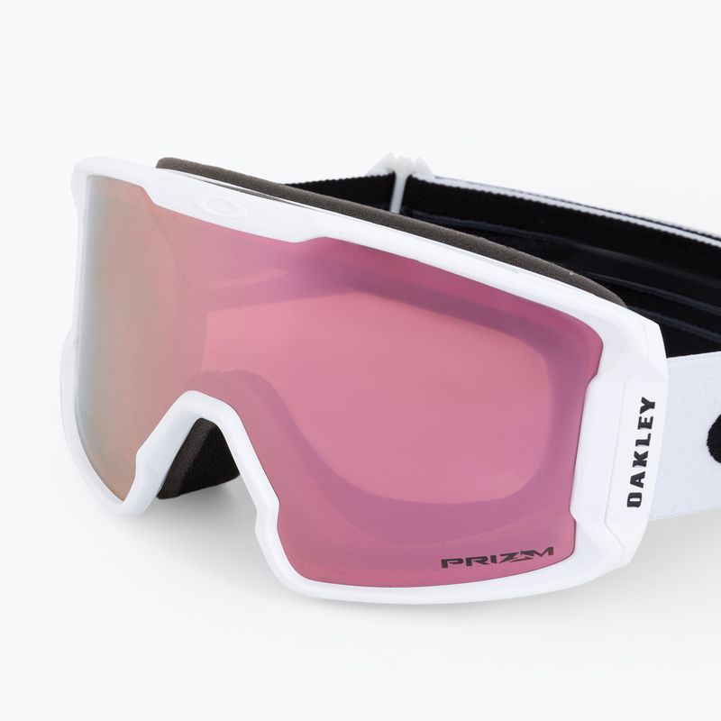 Lyžiarske okuliare Oakley Line Miner M rose gold OO7093-70 5
